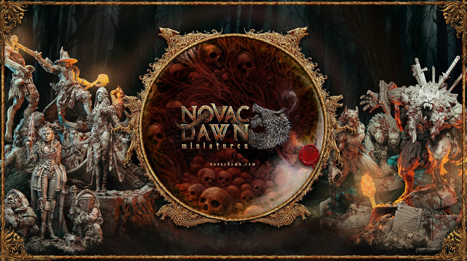 Dark Fantasy Miniature from Novac Dawn Miniatures