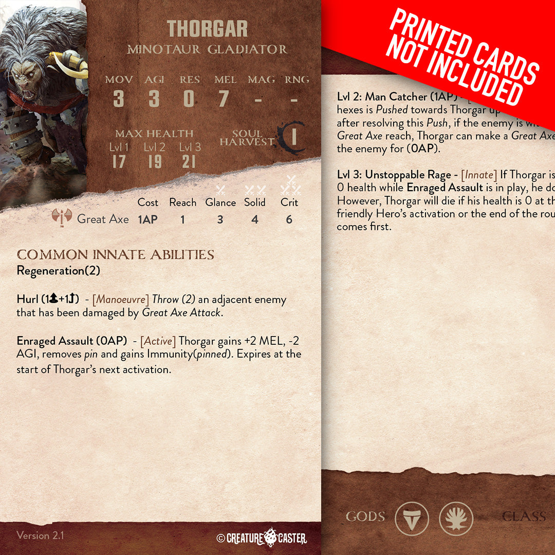Thorgar (Resin) – Creature Caster US